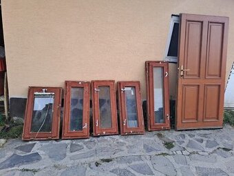 Predám použité pivničné okná a dvere