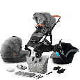 Kočík Kinderkraft Prime 3v1 Grey - 1