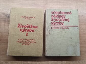 Živočíšna výroba I. + Všeobecné základy živočíšnej výroby