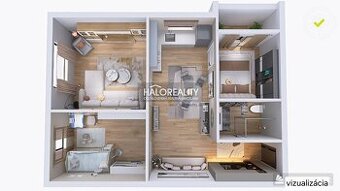 HALO reality - Predaj, trojizbový byt Bratislava Petržalka, 