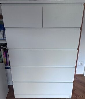 Ikea Malm komoda 6 suflikov