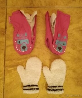 Predám detské wendze rukavice číslo 110/116