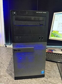 Stolový počítač Dell 9020 / i5-4570 / 8GB / SSD+HDD / GT1030