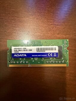 ADATA 8GB DDR3L 1600 MHz – notebook RAM