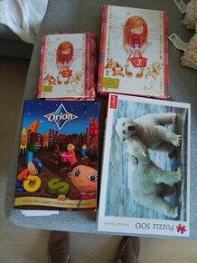 Školské dosky a puzzle