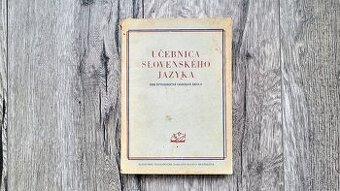 Učebnica Slovenského jazyka r.1961