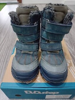 DD STEP zimný zateplený obuv pre chlapca