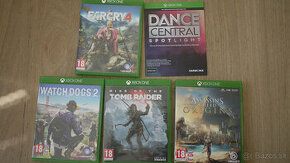 XboxOne: FarCry4, WatchDogs2, TombRaider, Assassin’s Creed