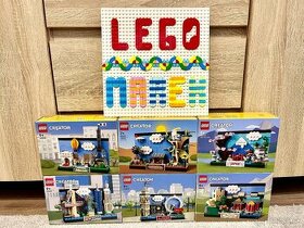 P: LEGO CREATOR pohľadnice – kompletná zbierka 6 pohľadníc