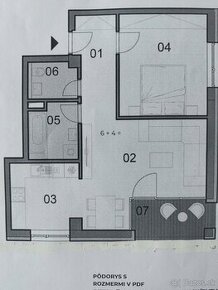2-izbový byt v novostavbe 62,7 m2 Trenčín-Zámostie