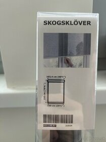 Siva roleta Skogsklöver Ikea 195x104cm