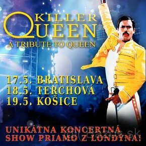 vstupenky na Queen  v Bratislave