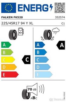 DOJAZDOVÉ- FALKEN AZENIS 225/45 R 17 94Y