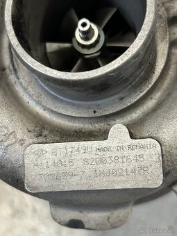 Predam turbo 1.9 dci GARRET GT1749V