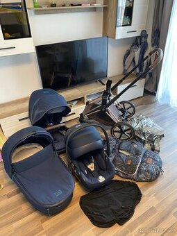 Cybex Priam 4.0 Nautical Blue SET 3 V 1