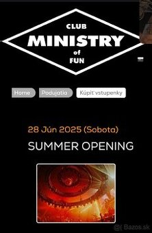 VIP TICKET MINISTRYOFFUN 28.6.