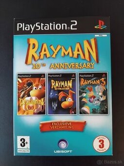 Hra pre PS2 - Rayman Trilogy 10th Anniversary