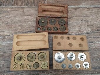 Krabičky so závažím 3kusy