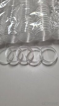 100ks plastových púzdier na mince