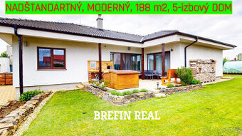 NADŠTANDARTNÝ a MODERNÝ 188 m2, 5-izbový DOM