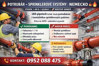 🔥 POTRUBÁR – SPRINKLEROVÉ SYSTÉMY | NEMECKO