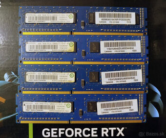 DDR3 a DDR3L 16GB /4x 4GB/ 1600MHz