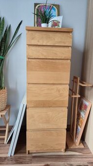 komoda vysoká so zrkadlom