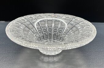 Bohemia crystal - Krištáľová brúsená misa ÚSVIT