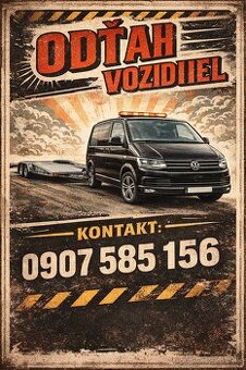 Odťahová služba 24/7 v rámci EU/Iných krajinách