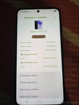 SAMSUNG GALAXY A 55 5G iba volať