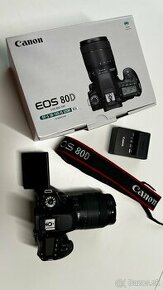 Canon EOS 80D EFS 18-135 IS Nano USM Kit