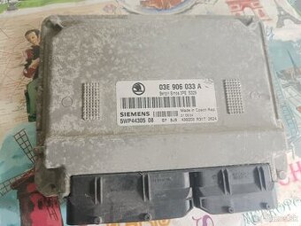 Škoda Fabia riadiaca jednotka