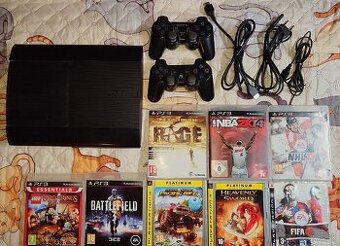 Sony PlayStation 3 PS3 HD 500GB + 8 Hier