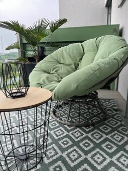 relaxačné kreslo na záhradu/terasu/balkón