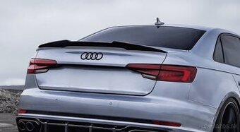 AUDI A4 S4 RS4 B9 spoiler kridlo lipko (čierne) na kufor