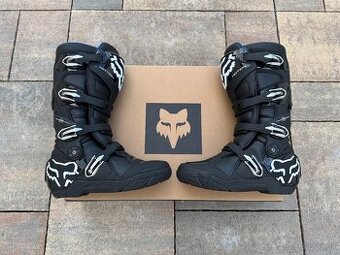 Fox motion klbove cizmy black 44,5