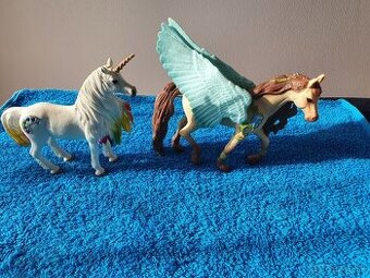 Schleich koniky jednorozec a Pegas