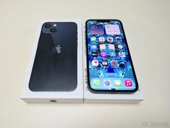 APPLE IPHONE 13 128GB MIDNIGHT,ZDRAVIE BATERKY 100%