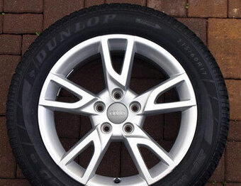 alu R17 5x112, zimné pneu 215/60, orig. Audi Q3 /+ VW Tiguan - 1