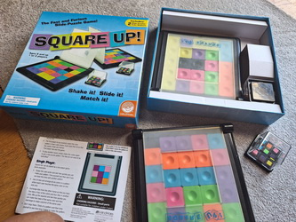 Logická hra Square up - aj k vode