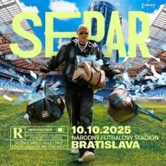 Lístky na koncert SEPARA 2x