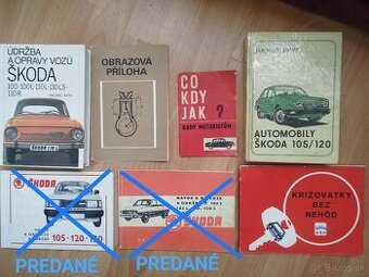 Knihy Škoda 100, 105, 110, 120, 130
