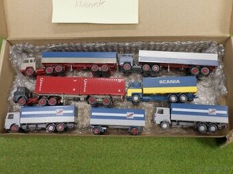Staré modely nákladnýc aut HO v mierke 1:87