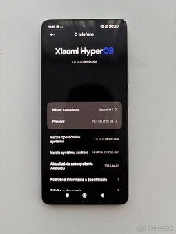 Xiaomi 11T 5G – 128 GB – výborný stav – Košice
