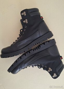gucci shoes men new size 7 (Men's US7 295321 Guccissima)