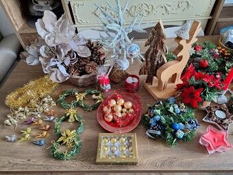 Retro vianočné dekorácie...