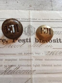 rakusko uhorske capicove odznaky FJI