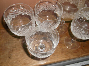 brusene pohare retro