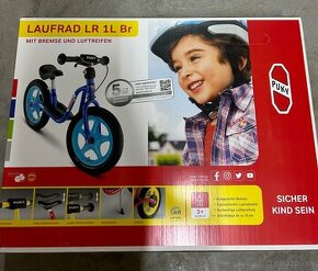 Puky odrazadlo s brzdou - zelene