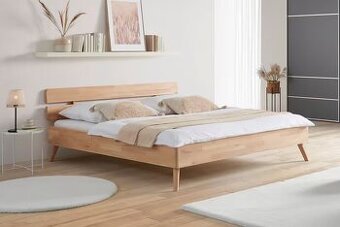 POSTEĽ, 180/200 cm, jadrový buk